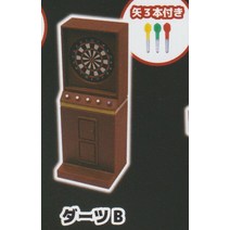 J. 드림 가샤폰 완구 1/12 bjd 브라이스 ob11 gsc 피규어 바 카지노 게임 센터 핀볼 amp 다트 머신 마스코트 인형집 미니어처, [03] Darts B
