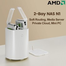 topton mini pc 2 bay nas n1 amd athlon 300u 4x gbe lan 네트 연결 스토리지 미디어 서버 개인 클라우드 방화벽 라우터, 램 없음 저장 공간 없음, AMD 애슬론 3050e, 유럽 ​​연합