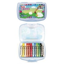 일음쇼핑^^m펜텔 오일 파스텔 CASE 12 COLOR 미술도구 학생용 미술용 화방용 드로잉용일medi^^, ab^^선택없는