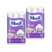 잘풀리는집 감동 롤화장지 25m, 60롤, 14팩