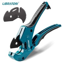 LIBRATON 플라스틱 파이프 커터 튜브 플라스틱 PVC 호스 절단기 42mm, 단일 옵션