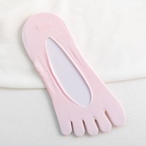 에코마켓 여성 베이직 발가락양말 덧신