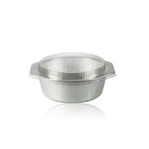 일회용 알루미늄 직화 냄비 호일 100P 캠핑 다목적 은박 냄비, 100개