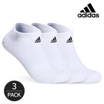 아디다스 아디다스 남성 베이직 배색 자수로고 스니커즈 3P_WH, FREE