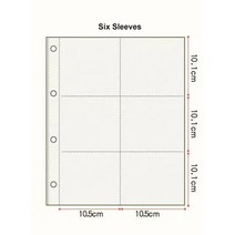 인생네컷 인생네컷앨범 앨범 포토북 사진앨범 10매팩 a4 바인더 2 4 포켓 슬리브 투명 단면 kpop 카드 엽서 수집 책 리필 페이지, 6 슬리브 10pcs