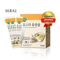 효소담 효소와 유산균 30포X2, 60포, 3g