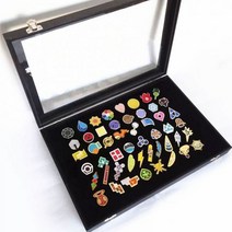 뉴타임즈 아이돌 배지 뱃지 귀걸이 아크릴 보관 정리 수납함, 소