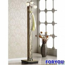ForU36 럭셔리 수공예 한지 조명 옷걸이 스탠드헹거 행거 옷걸이봉 옷걸이헹거, 상세페이지 참조