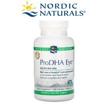 노르딕내추럴스 Pro DHA Eye 오메가3 1 460mg 플로라글로 루테인 지아잔틴 소프트젤 120정