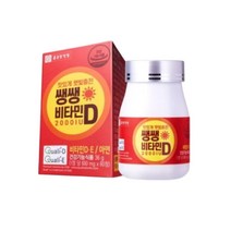 종근당건강 쌩쌩 비타민D 2000IU 600mg x 60정