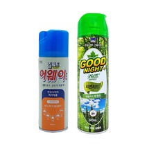독일DBK기술 모기퇴치제세트 에어졸 모기퇴치제 세트, 1개