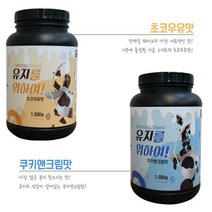 유지를위하여 1.5kg 단백질 헬스 보충제 웨이 WPH 프로틴 초코 쿠키 쿠앤크, 초코우유맛
