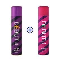 데뷰 센스 헤어스프레이 300ml X 2개, 후로랄향 X 2개
