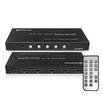 아크로넷 HDMI 멀티뷰어 화면분할기 4:1 4포트 심리스