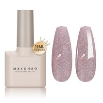 메이CHAO 15ML 레인보우 버블 글리터 젤 네일 폴리시 1Pc 폴리쉬 아트 매니큐어 살