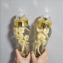 (2개구매로 파격할인) 인삼주 담금주 키트 인삼꽃주 명절선물, 1개, 500ml(2개)