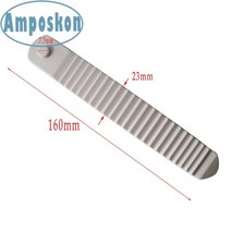 스노우 보드 바인딩 벨트 발가락/발목 래칫 혀 사다리 스트랩 신발/부츠 흰색과 검정색 1 쌍, [10] White 160mm nohole