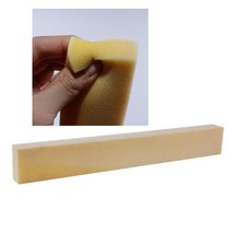 노랑스펀지 긴스폰지 직사각형 작업용 새차용 마감용 타일 줄눈 메지 미장공구 청소용품_A011