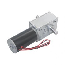 웜기어 감속기 모터 더블 샤프트 31ZY 영구 자석 DC 터빈 웜 기어 모터 12v24V 커튼 기계 빌보드, 03 12rmp_01 12V