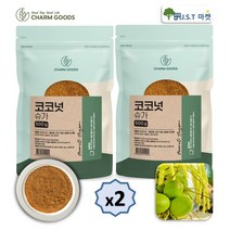 코코넛 슈가 설탕 비정제 천연 감미료 500g 지퍼팩 인도네시아산, 2팩