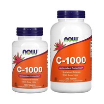 나우푸드 지효성 비타민 C 리포좀 1000mg 로즈힙 100250 타블렛, 250정