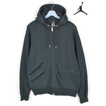 빈티지/ 조던 집업후드티/남성M/티셔츠/브랜드/3840