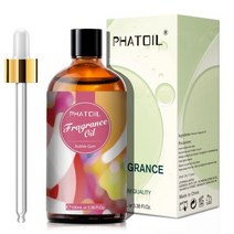 PHATOIL 블랙 오퓸 향수 에센셜 오일 화이트 머스크 신선한 리넨 허니서클 캔들 비누 립 밤 만들기 100ml, [01] 100ml, [01] Black Opium