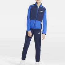 나이키 트레이닝복 세트 주니어 스포츠웨어 퓨추라 트랙 수트 블루 DH9661-410