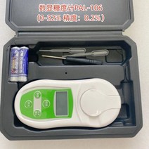 간편한 휴대용 식품 과일당도측정기 측정기 농도 사과 과일 함량 브릭스 내시경 채소 당도, PAL-106 0-32% 0.2