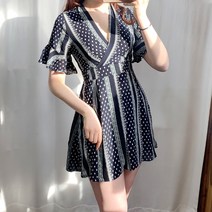 리피니피 미니 에스닉 휴양지 바캉스 여름 원피스