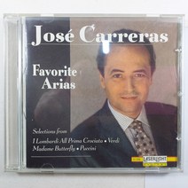 (중고CD) JOSE CARRERAS/ 호세 카레라스 유명 아리아곡집/ 베르디/ 음반 상태 미사용 NM