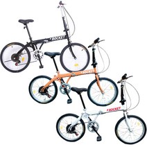 닥터바이크 접이식 미니벨로 M-20 ROCKET, 90%조립 배송, 화이트