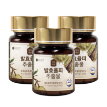 명일약방 발효율피 추출물 620mg x 60정, 3개