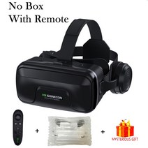 오클러스 트레드 밀 바이브트래커 arVR Shinecon 10.0 헬멧 3D 안경 가상 현실 Casque For Smartphone 스마, 06 No Box With Remote