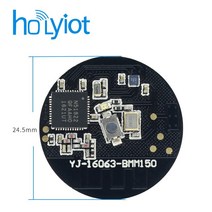 스마트 비콘 태그 블루투스 NRF51822 버튼 ibeacon Bosch BMM150 지자기 센서, 한개옵션1, 한개옵션0