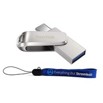 SanDisk 128GB 울트라 듀얼 드라이브 럭스 USB 타입-C 플래시 드라이브 마이크로소프트 서피스 고 3 서피스 북 3 서피스 듀오 2 서피스 4 (SDDDC4-128