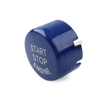 차량용 릴레이 자동차 소켓 모든 BMW F classisBMW 자동차용 시작 정지 엔진 스위치 버튼, 03 Blue