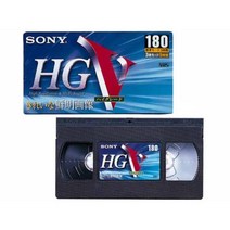SONY VHS 카세트 테이프 소니 녹음 용 고급 210 분 T-210VHGK, 상품명참조