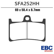 EBC 01-05 FJR1300 프론트 브레이크패드 SFA252HH