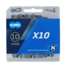 KMC 자전거 10단 체인 / 로드 / MTB / 체인 연결 링크 포함 / 체인링크 포함 / 116링크 / X10 체인