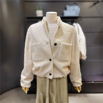 시슬리 NC09 포켓 부클 숏 자켓 SAJK05111