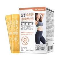 광동생활건강 광동 유산균 다이어트 슬림 3.5g x 30포 x2박스, 1개