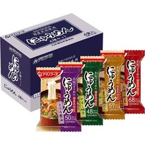 일본직구 아마노식품 뉴멘 4종세트 15.1g x 4끼 x 2개, 수량, 상세참조