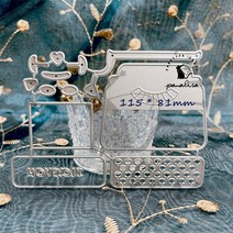 한글타자기 수동 옛날 레트로 빈티지 인테리어 소품 Panalisacraft 빈티지 타자기 DIY Scrapbooking/앨범, 한개옵션0