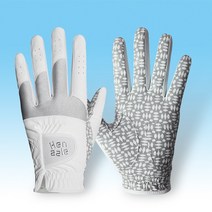 핸즐 여성용 뉴 디자인 골프장갑 연습용 합피 양손용 왼손용 물세탁가능