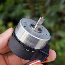 서보모터부품 DC 12V 브러시리스 모터 24H055M020 내장 드라이브 보드 펄스 100 와이어 인코더 피드백으로 속도 볼 베어링 조정