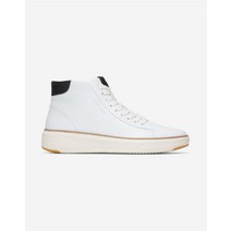 [GRANDPRØ Topspin Mid] 흰색 남성 스니커즈 [Width:W] CHSO2F074WT