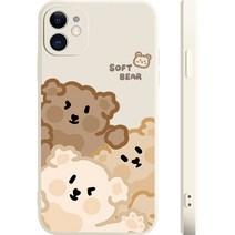 하층민 귀여운 곰돌이 아이폰폰케이스 갤럭시핸드폰케이스 S22 S21 S20