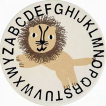 원형카페트 라운드카페트 식탁카페트 거실 1인인테리어 소품 에서 카펫 부드러운 모피