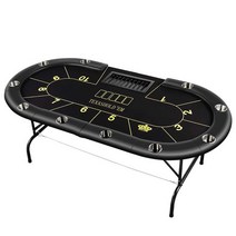 홀덤 테이블 포커 매트 카지노 게임 용품 카드 트럼프, 블루 M 213x106cm